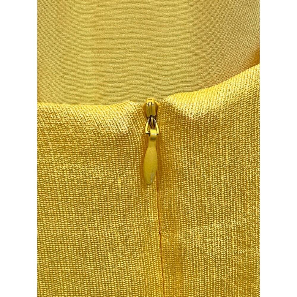 Jenni Kayne Golden Yellow Open Back Maxi Dress - Picture 14 of 15